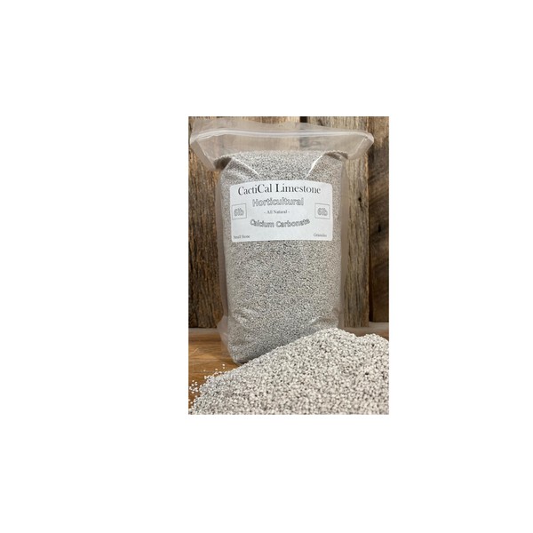 CactiCal Limestone - Crushed Calcium Carbonate - Cactus Soil -