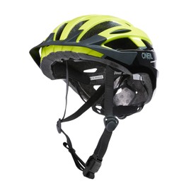 O'NEAL Mountain Bike Helmet Urban Trail Riding Lightweight Only 310 g Large Fans for Ventilation Robust ABS Helmet Outcast Split V.22 Adult Black Neon Yellow L/XL