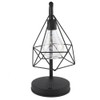 Iron Frame Dining Table Lamp Bedroom Retro Simple Romantic Night
