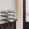 Simple Houseware 3-Tier Stackable and Sliding Desktop Document Letter Tray