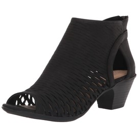 Easy Street Women's Sunrise Heeled Sandal, Black, 9.5