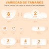 NEARPOW 380 Parches Acné, Pimple Patch Multitamaño Formas Variadas Cara