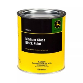 John Deere Ag & Turf Medium Gloss Black Paint 1QT - TY25633