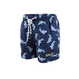 Traje de Baño para Bebe, Estampado Tiburones con Ajuste en Cintura, Family Match con Papá. (as1, age, 2_years, 2)