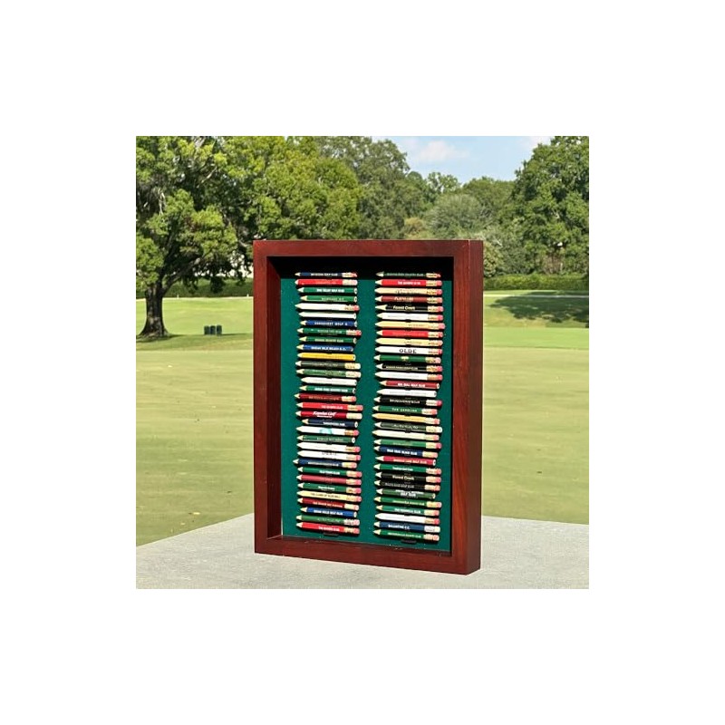 Eureka Golf Pencil Display Case | Holds 64 Round or