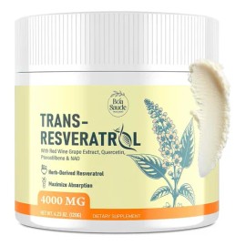 Trans Resveratrol 4000 Mg Nad Nicotinamida Quercetina Natura                                                                                          