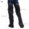 OhMill Cycling Waterproof Rain Shoe Cover Over Knee Long Leg
