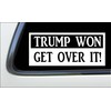 ThatLilCabin - Trump won, get over it 8" AS869 car