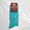 Women's Socks Cotton Bubbles Pattern Present Gift Keepsake for Her