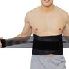 NEOtech Care Rückenbandage aus Neopren - Doppelten Bändern für Kompression