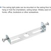 LEDSone 105mm Lighting Fixture Ceiling Plate Bracket Fitting Ceiling Rose