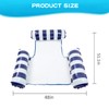 SHENGMEI Water Hammock Pool Inflatable Chairs Thicken 2 Pack, Inflatable
