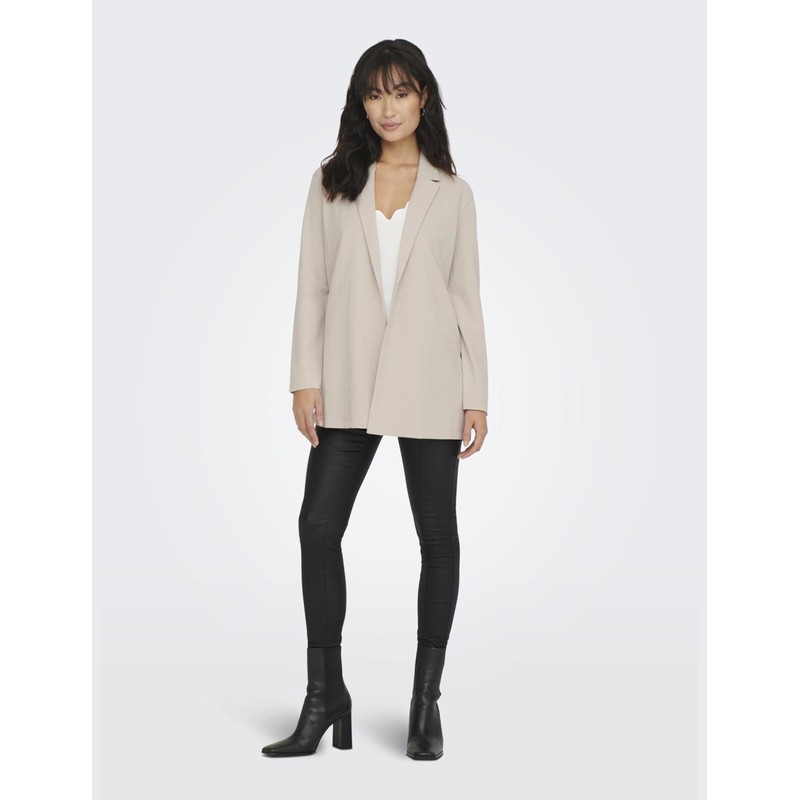 JDY JDYGeggo Women's Lightweight Blazer Jacket, Chateau Gray