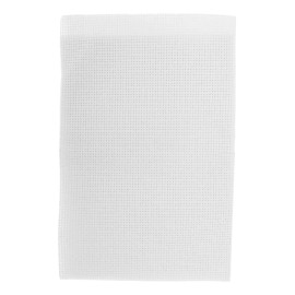 6x Accesorios De Bordado De Tela De Ayuda De Tela Blanca