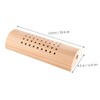 Levemolo Health Pillow Moxibustion Wooden Pillow for Neck Spine Reusable