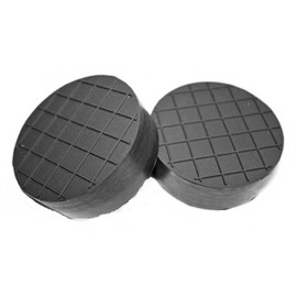 Rubber Pad in 41 Designs for Car Jack or Lifting Platforms Underlay Car Block Trolley Jack Buffer Tyre Change Truck Car Tuning Accessories (75 x 25 / Waffle on Both Sides)