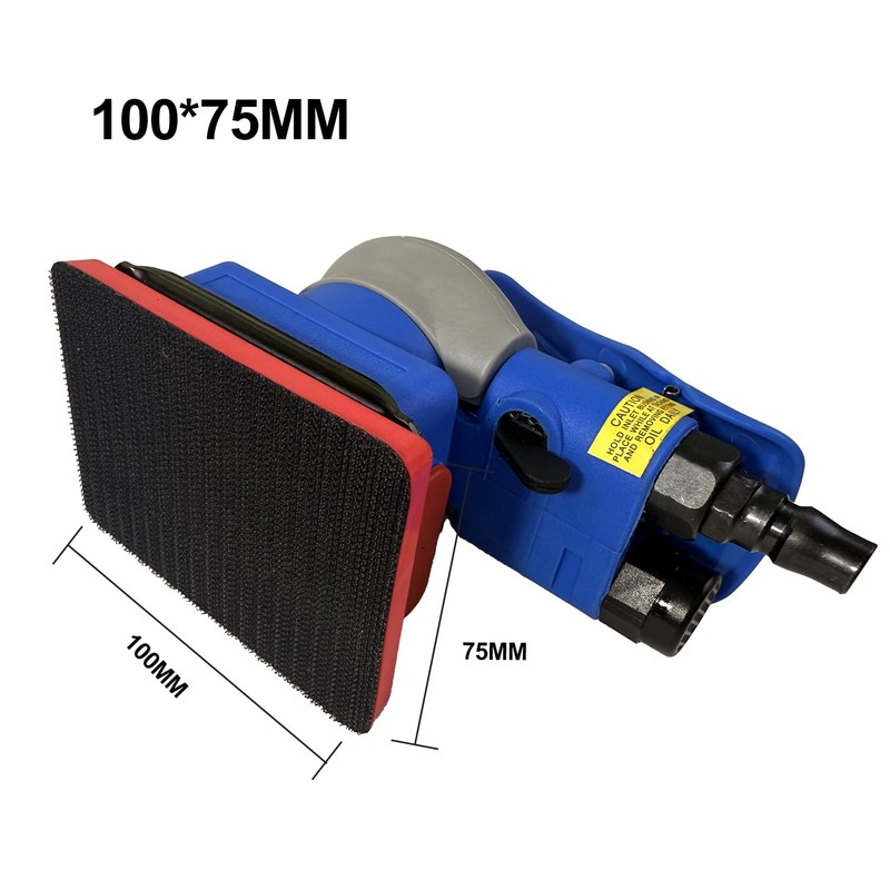 GZKTY Compressed Air Sander 75 x 100 mm, Random Orbital