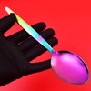 BNAZIND Kunz Spoons Cooking Spoons 18/10 Stainless Steel Titanium Shiny