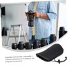 Operitacx 2PCS Neoprene Lens Pouch Bag Camera Lens Case with