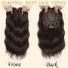 LEDIZE 16 Inch Hair Toppers for Women with Thinning Hair,