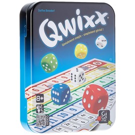 GIGAMIC JNQX Qwixx Würfelspiel, mehrfarbig