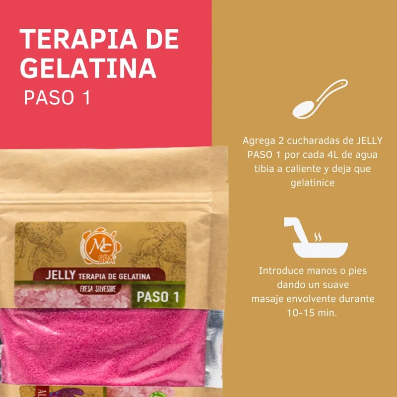 Jelly Mc Spa Paso 1 200g Y Paso 2 400g.