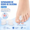 Separadores de Dedos de Gel, 6 Piezas