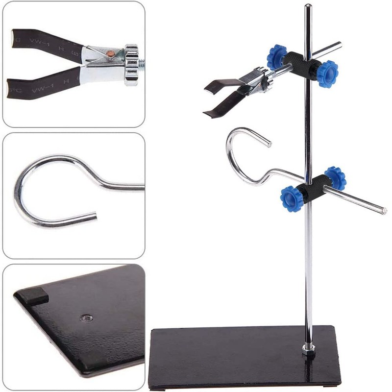 Laboratory Retort Support Stand for Titration Extraction, with a Burette