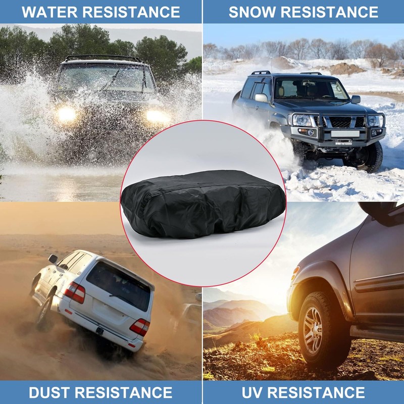 Winch Cover, New Upgrade Heavy Duty 600D Oxford Fabric Winch