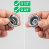 Replacement Flat Seal Set, 50 Pieces, for G 1/2 Inch