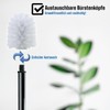 Daloual - 10 x Replacement Toilet Brush Head White Diameter