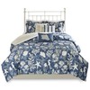 Madison Park Cape Cod Comforter Set, Queen(90"x90"), Blue