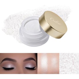 Paleta de maquillaje iluminador, colorete iluminador de larga duración, brillo suave altamente pigmentado, polvo bronceador iluminador fácil de extender, purpurina natural para la cara y el cuerpo (1#, all skin)