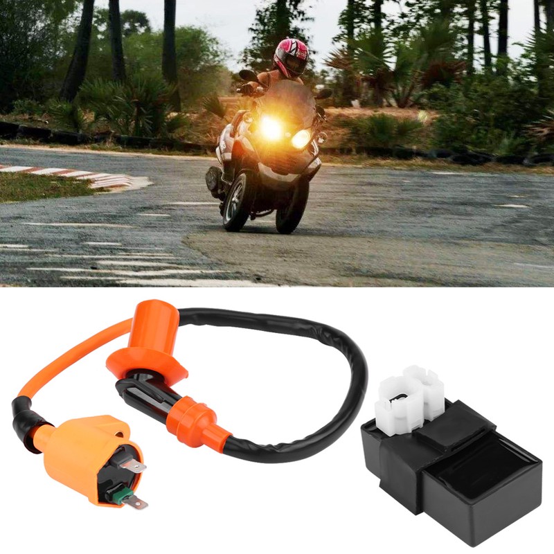 2Pcs Ignition Coil DC CDI Box Kit for Kymco SYM