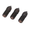 3Pcs Hardened Steel Nozzle 3 Holes High Flow 1.75mm Long