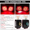 LINKITOM Submersible LED Trailer Tail Light Kit, Super Bright Brake