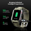 ALKAI Smart Watch Rugged and Military with 5ATM Waterproof Bluetooth