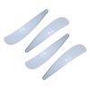 Set of 4 Viennese Spatula for Spreading, Smoothing, Lifting, Folding, Scraping