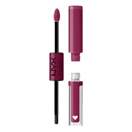 NYX Professional Makeup, Coloured Lip gloss, Ultra pigmented formula that lasts up to 16 hours, Shine Loud High Pigment Lip Shine, Shade: In Charge