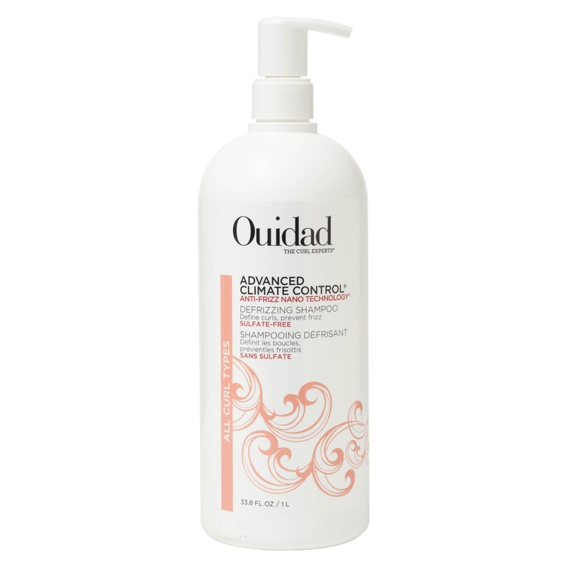 OUIDAD Advanced Climate Control Defrizzing Shampoo, 33.8 Fl Oz