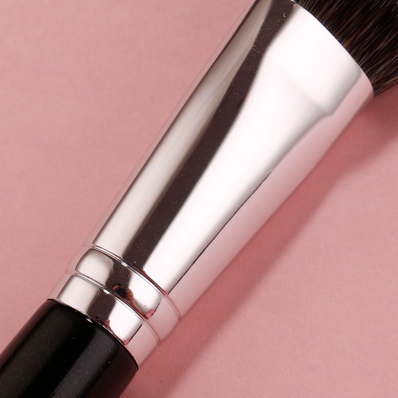 IPRESTA Flat Angled Foundation Brush with Black Wooden Handle foundation