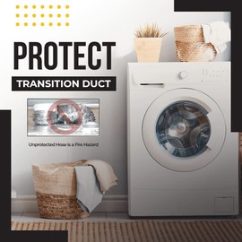 New Construction Dryer Box | Indoor Dryer Vent | Recessed Dryer Vent Box With Gas Port | Dryer Vent | Best Dryer Wall Vent Box Model 350 | Upward Dryer Vent | 2x4 wall