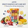 8 Packs Fruit Flavor Mini Lip Balm Set, 8 Pack
