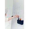 magnetoplan magnetoTray ecoAware Small Magnetic Felt Pen Holder, 6 x
