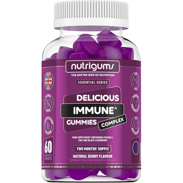 Immune Support Complex Gummy | Elderberry Extract 2000mg, Vitamin C