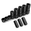 DikTalk 70500 Tap Socket Set, 8-Piece 1/4" & 3/8" Drive