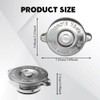 HQRNYP Radiator Cap, Radiator Cover, 16 PSI Automotive Metal Tank