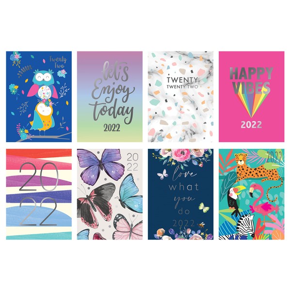 2021 Padded Week to View Pocket Fashion Design Diary -