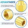 ChillWaves A-Style(ARO) Air Plug, 1/4" NPT Female Pneumatic Plugs, Air