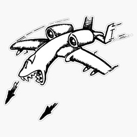HOF Trading A-10 Warthog Brrrt Vinyl Sticker Waterproof Decal Laptop Wall Window Bumper Sticker 5"